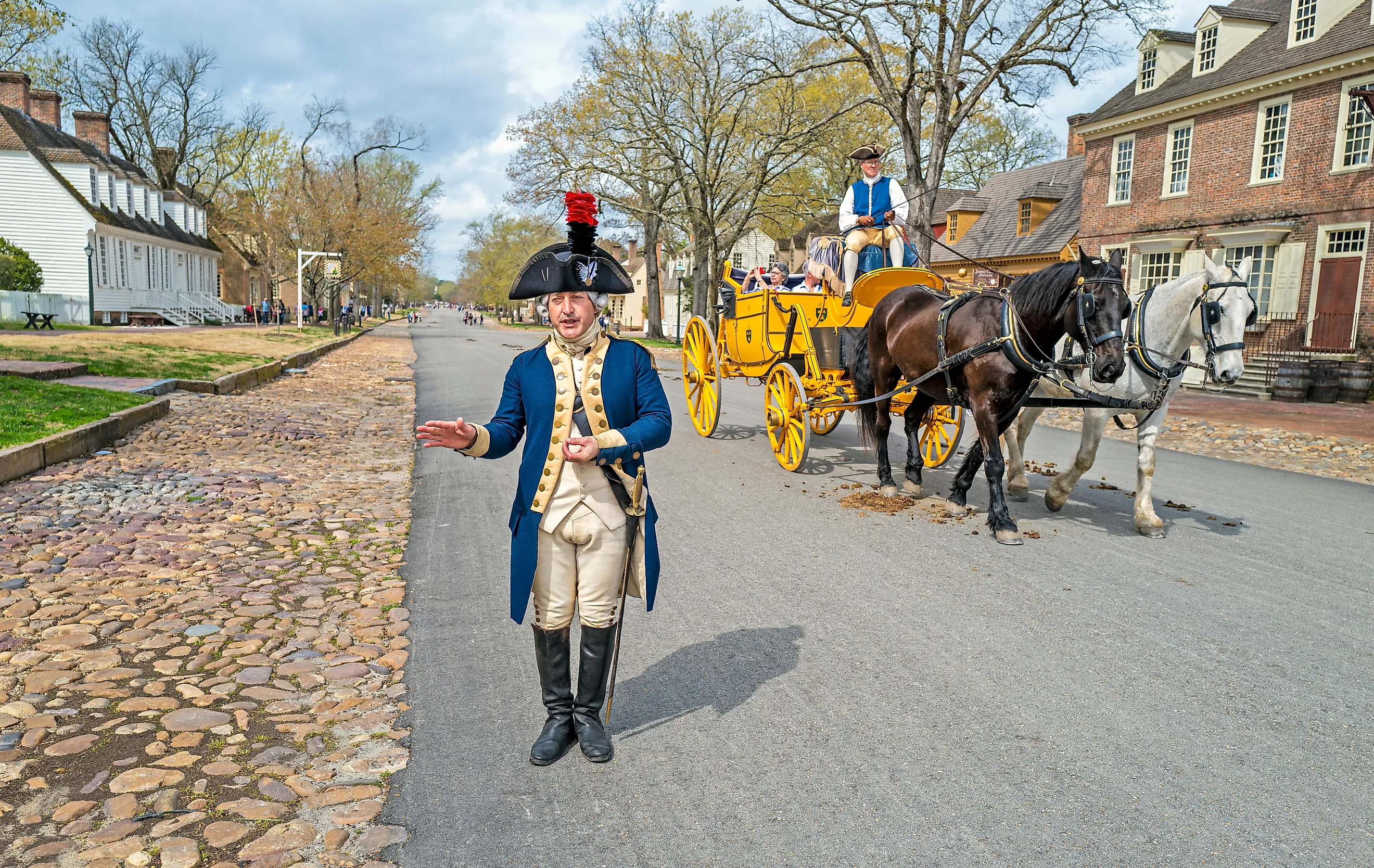 Downtown colonial Williamsburg, Virginia. Image credit: Stuart Monk / Shutterstock.com.
