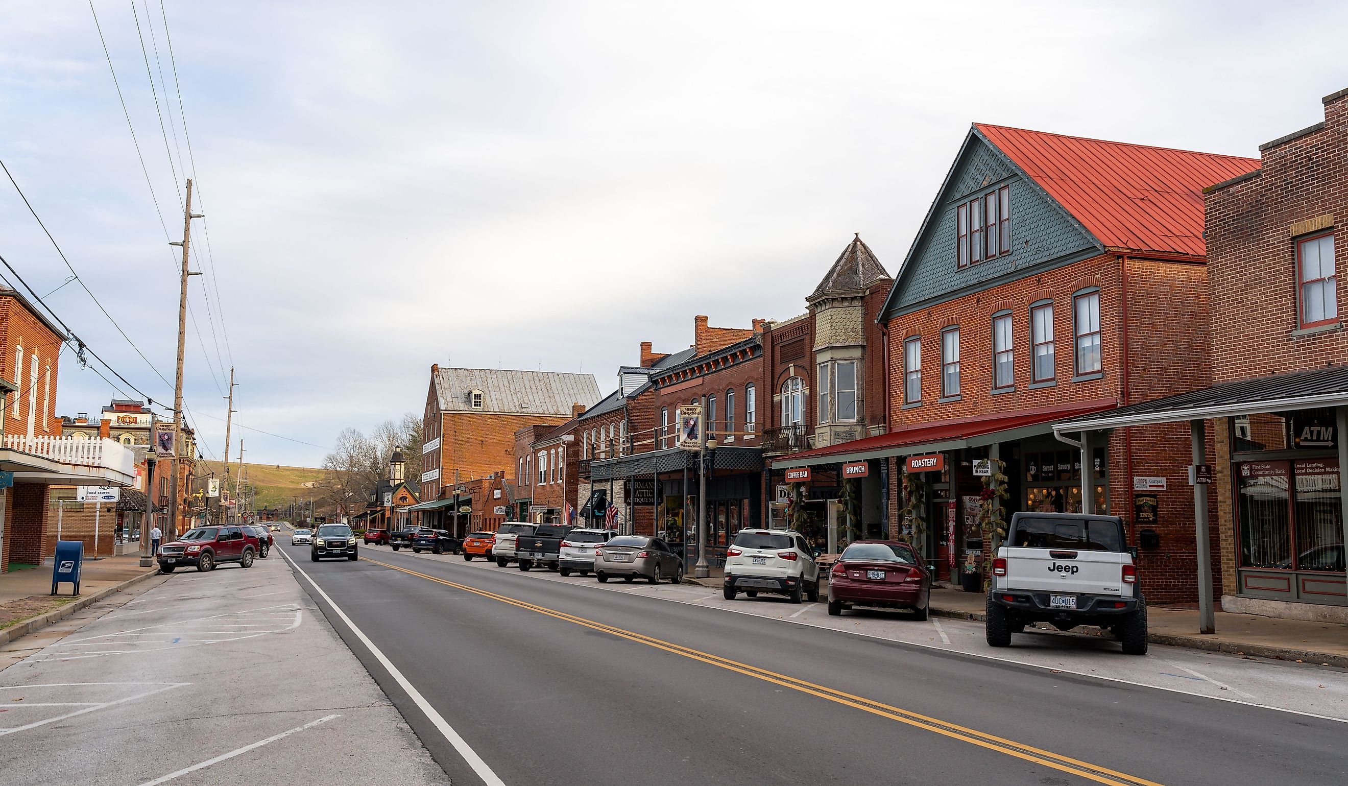 Hermann, Missouri. Editorial credit: Logan Bush / Shutterstock.com