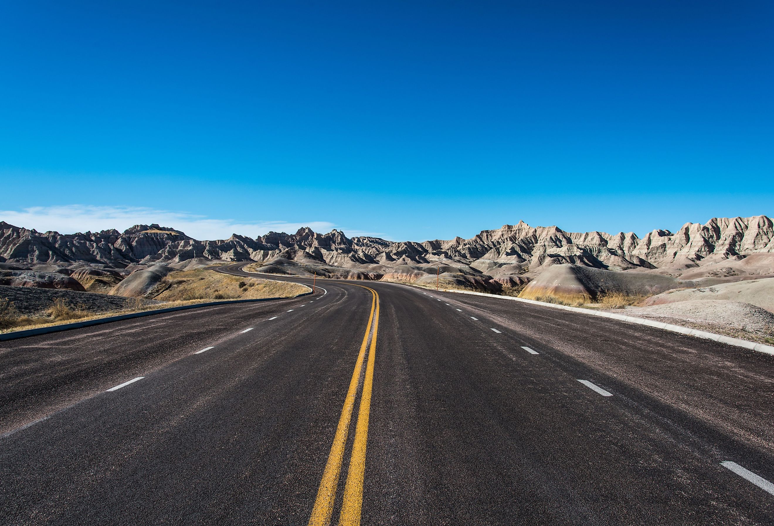 Badlands Loop State Scenic Byway, South Dakota.