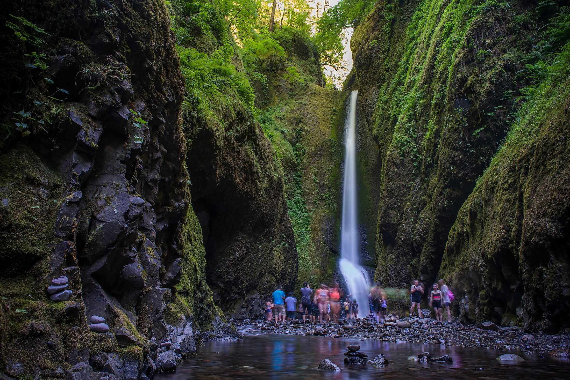 The Oneonta Oregon WorldAtlas