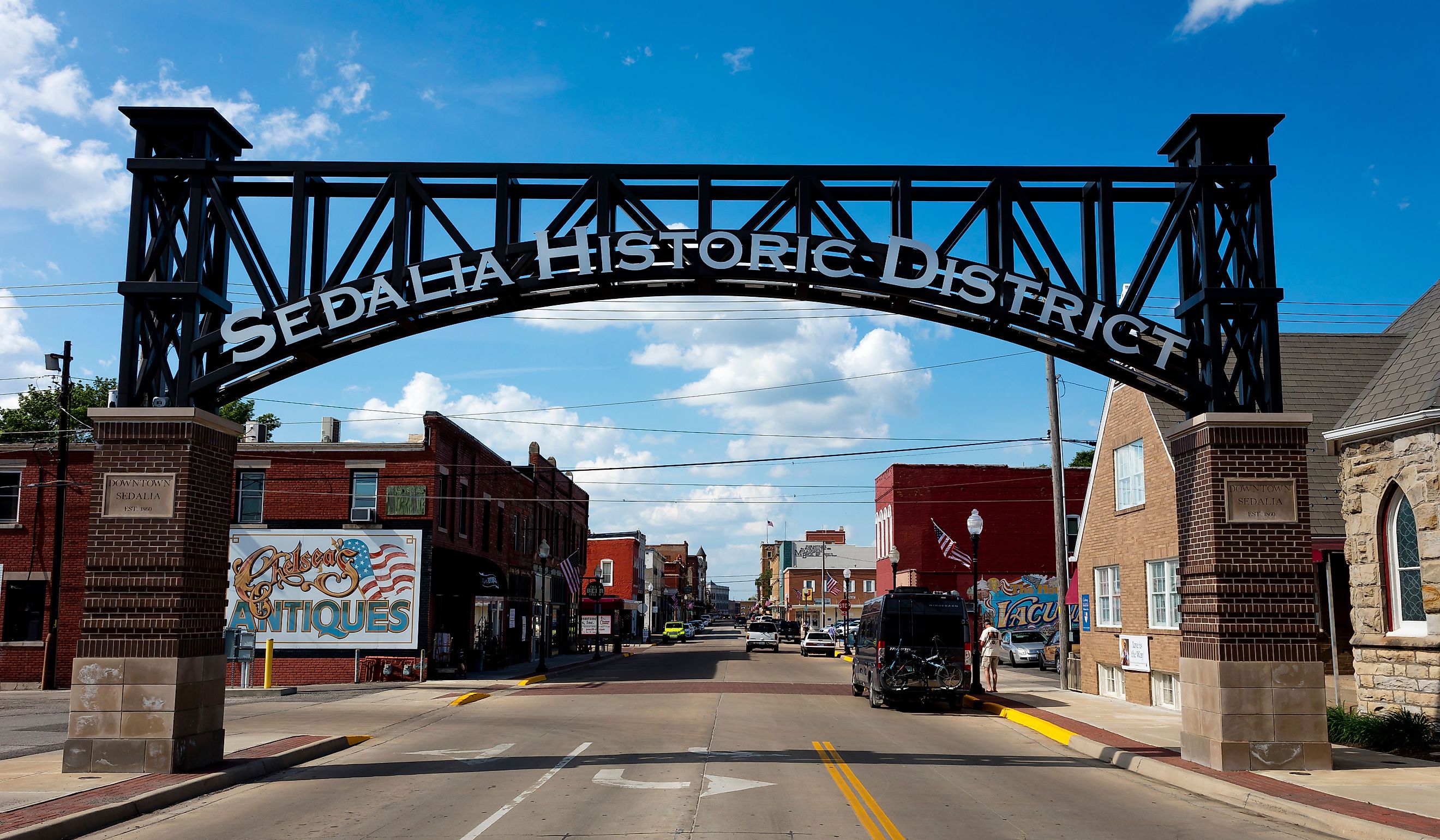 Sedalia Historic District, Missouri. Editorial credit: Joseph Sohm / Shutterstock.com