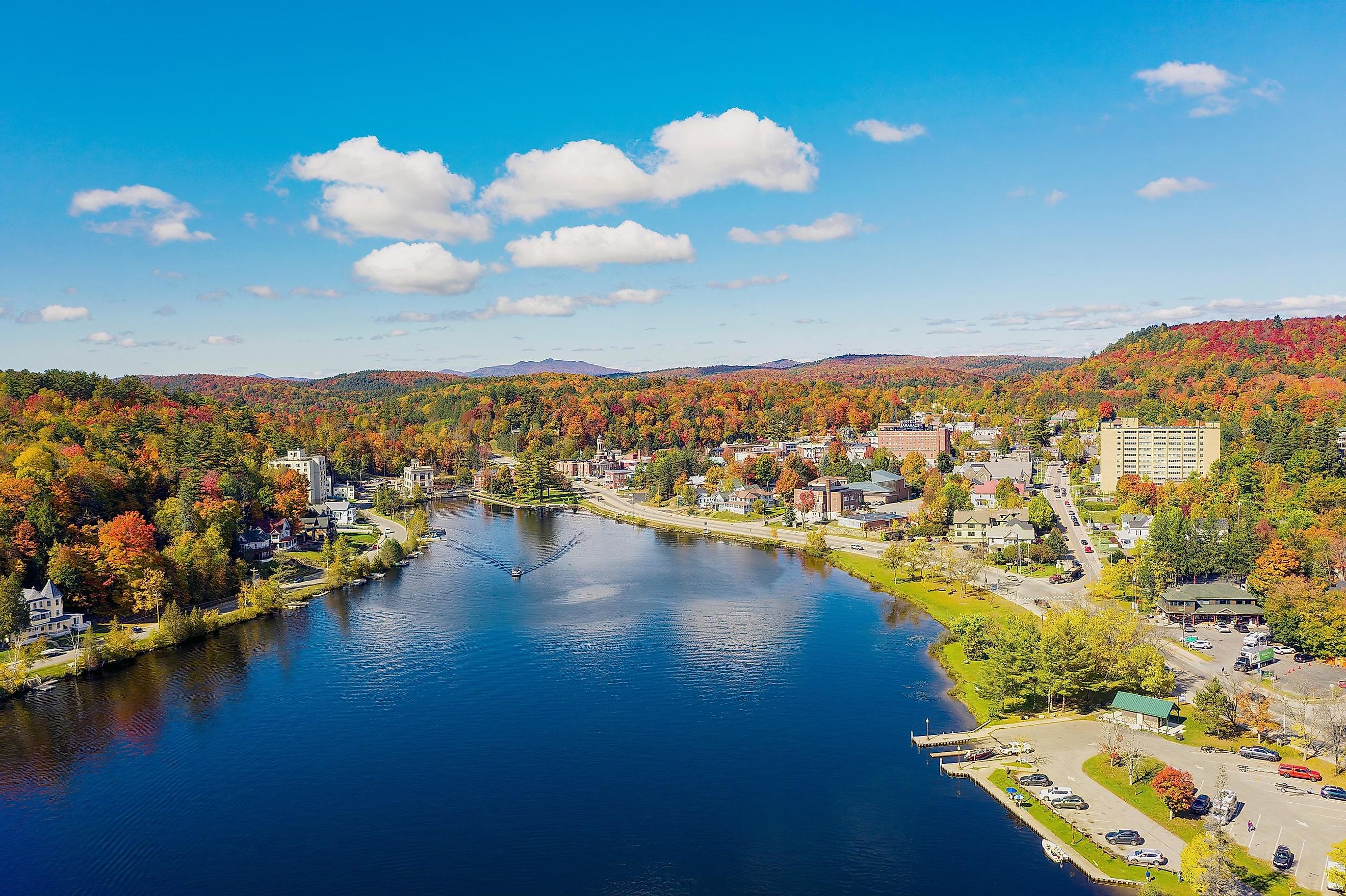 Saranac Lake, New York.