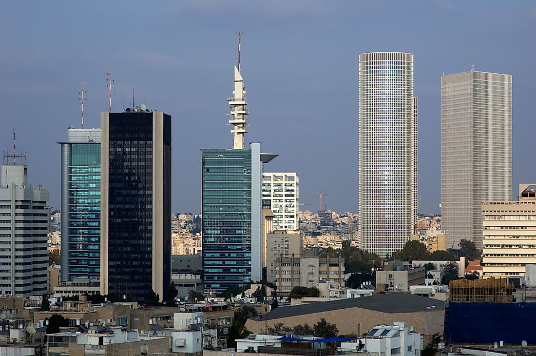The Biggest Cities In Israel - WorldAtlas