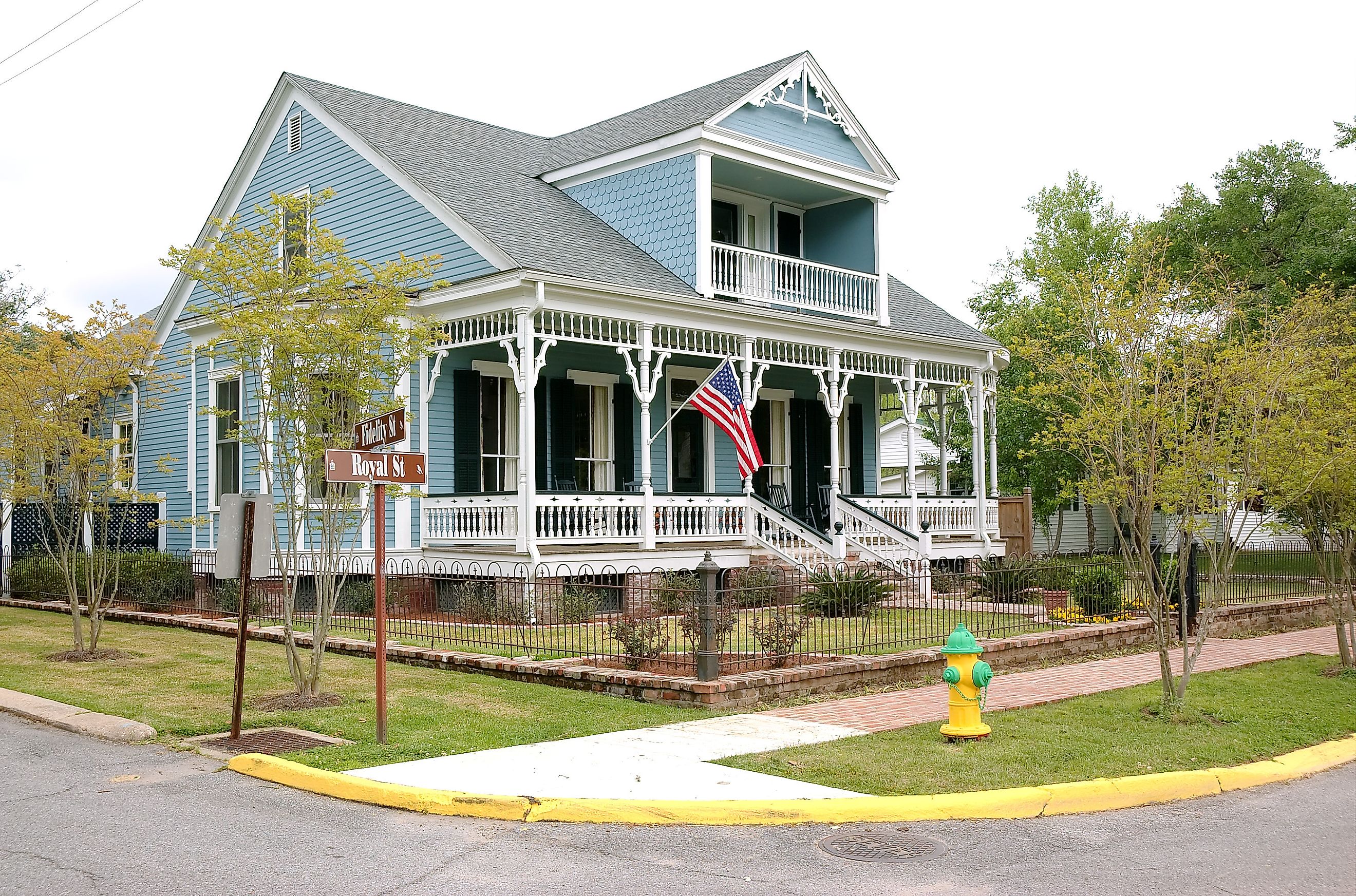 Downtown St. Francisville, Louisiana. Editorial credit: Roberto Michel / Shutterstock.com