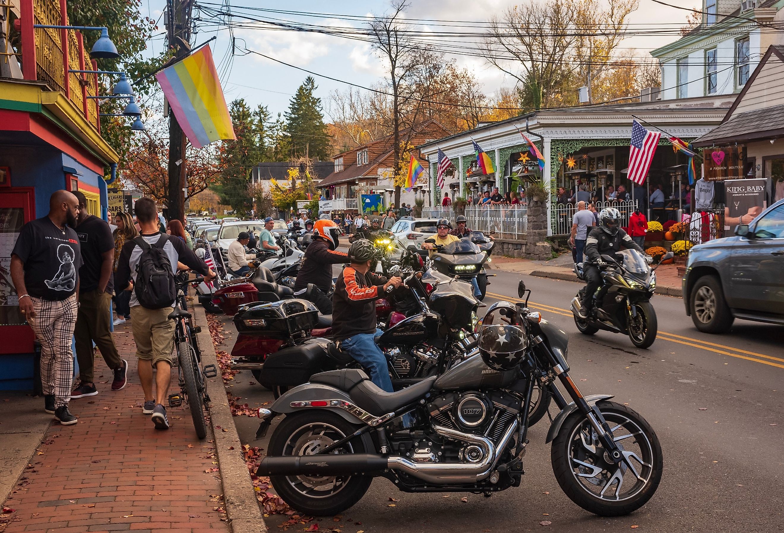 Downtown New Hope, Pennsylvania. Image credit JWCohen via Shutterstock