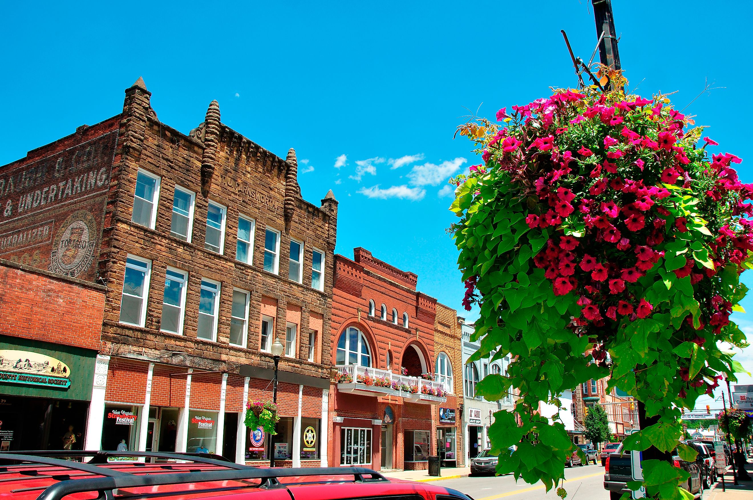 Buckhannon, Upshur County, West Virginia. Editorial credit: Malachi Jacobs / Shutterstock.com