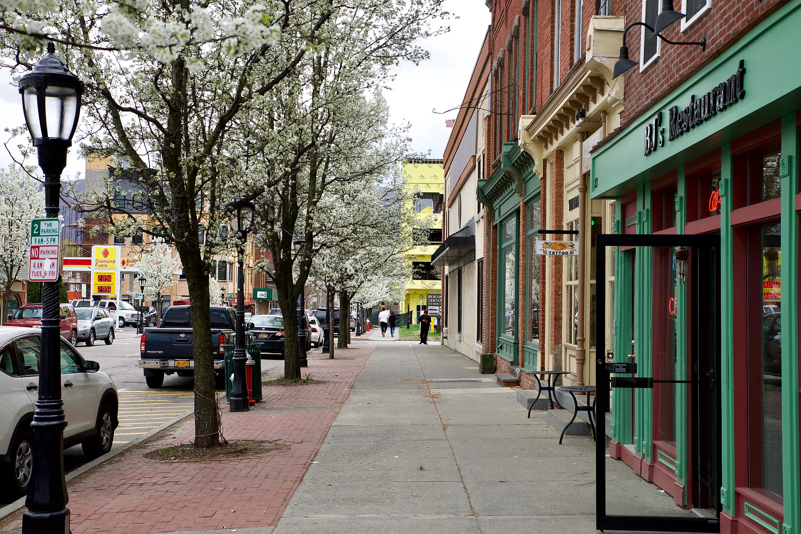 The springtime in Beacon, New York. Editorial credit: Wirestock Creators / Shutterstock.com