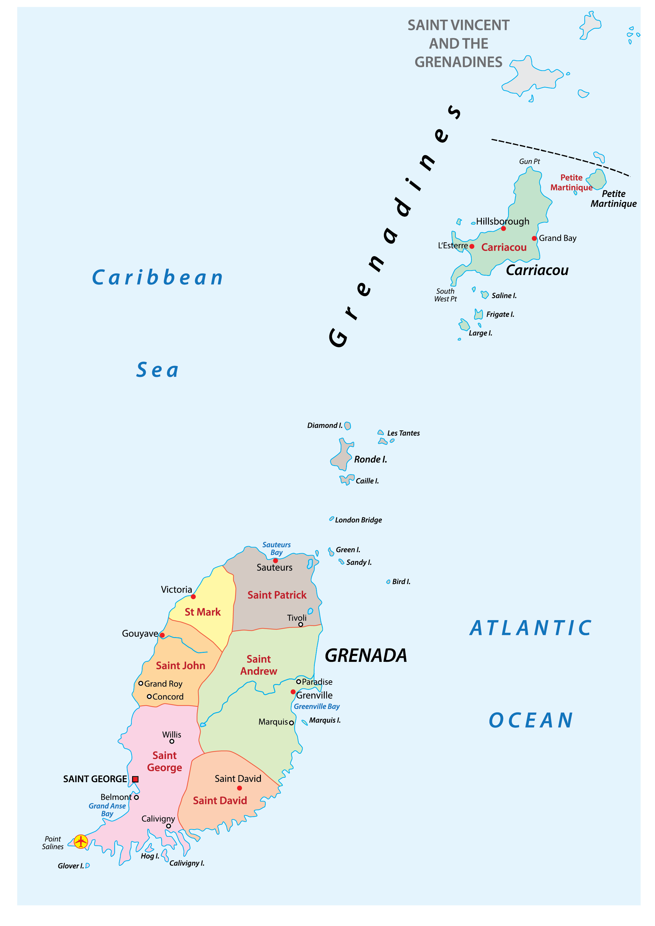Grenada Maps & Facts - World Atlas