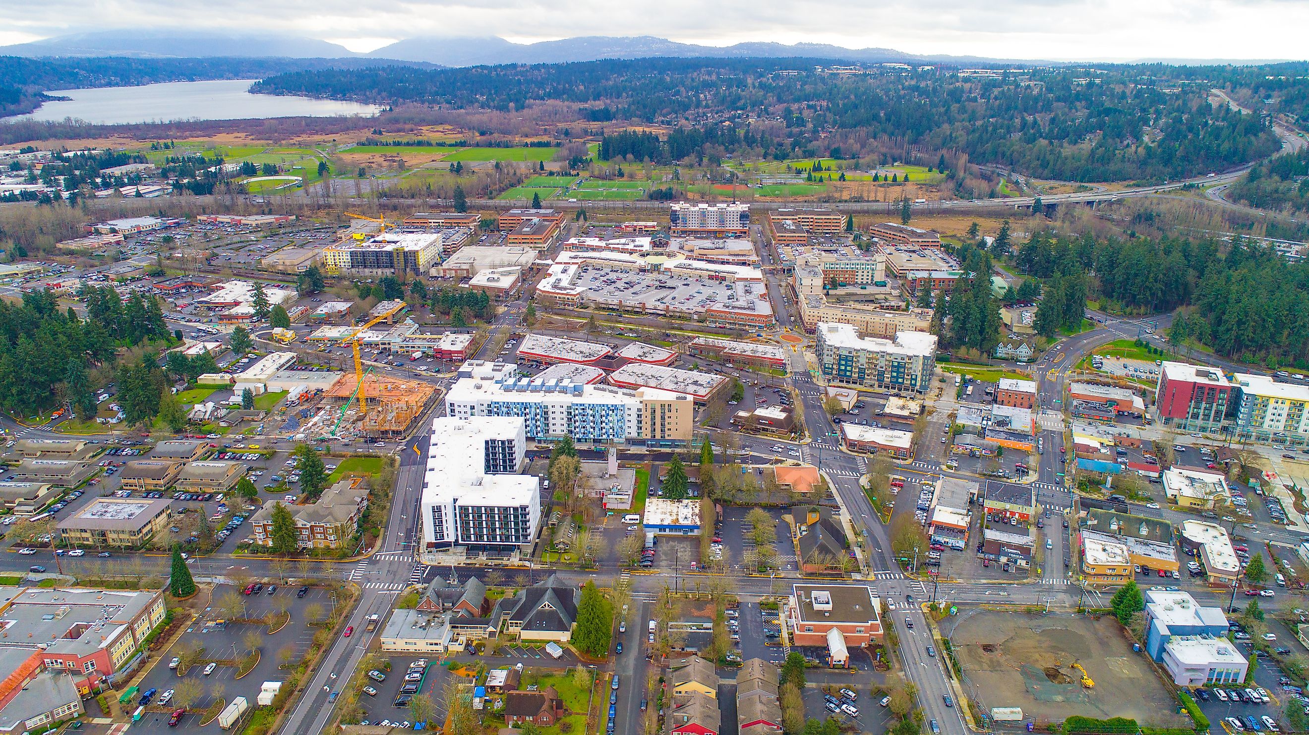 Redmond Town Center Aerial