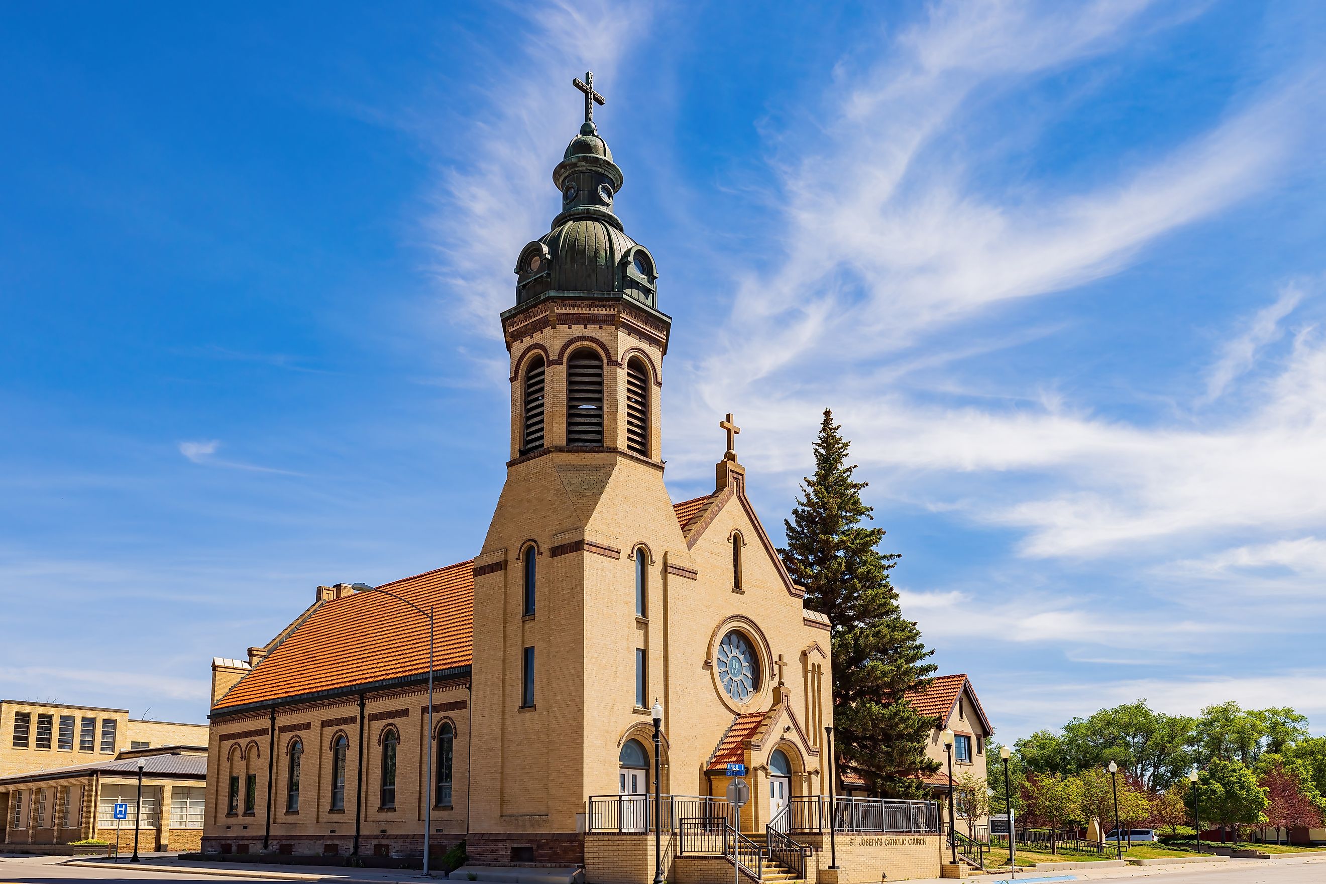 St. Joseph's Catholic Church at Rawlins, Wyoming.