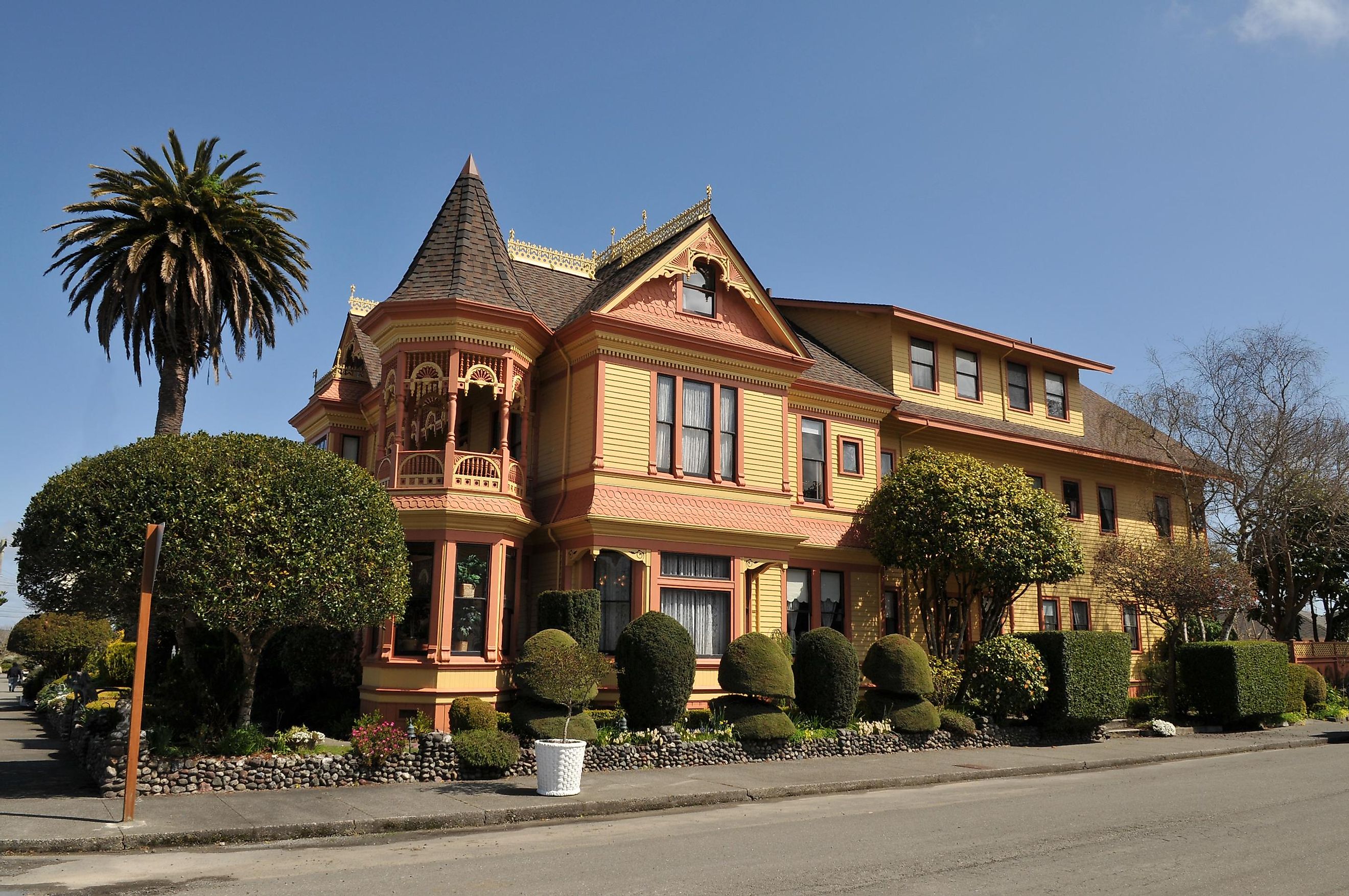 Ornate Victorian home, Ferndale, California