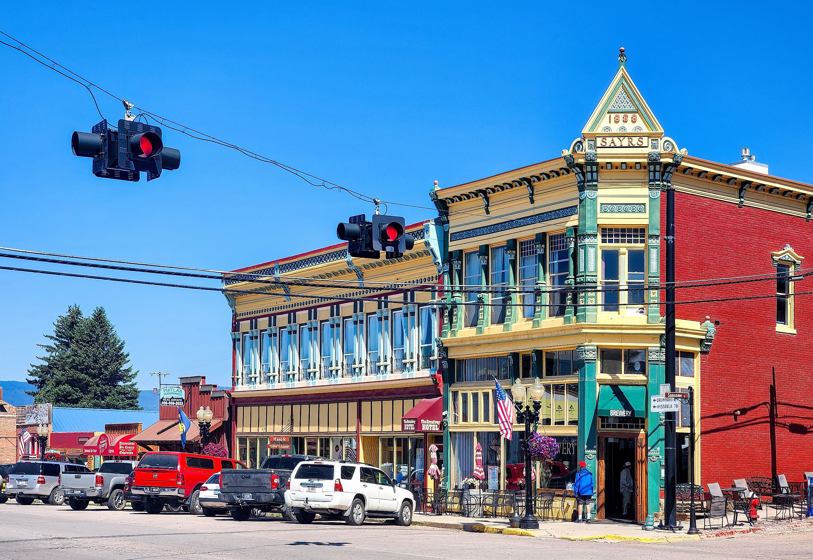 Philipsburg is a historic town in and the county seat of Granite County, Montana.