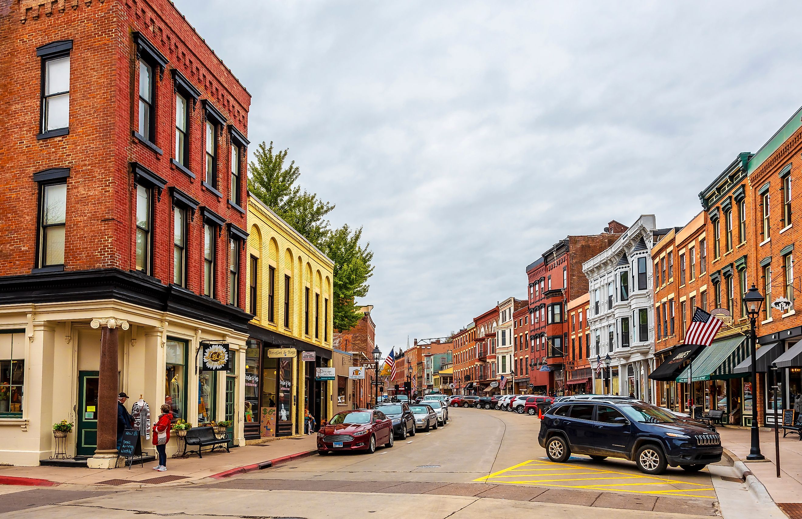 Historical Galena Town Main Street in Illinois, via Nejdet Duzen / Shutterstock.com