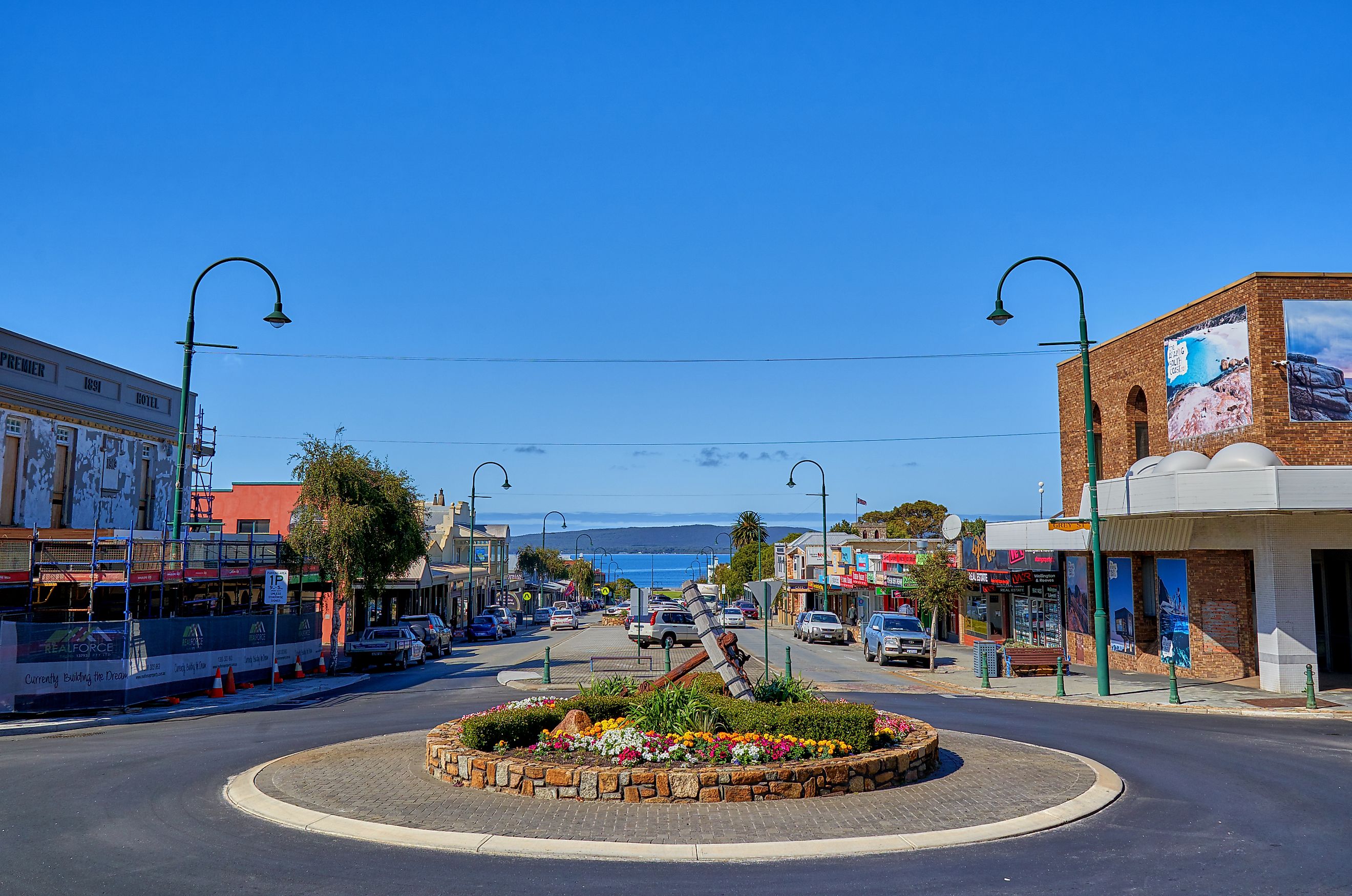 Historic center of Albany, Western Australia. Editorial credit: PhotopankPL / Shutterstock.com.