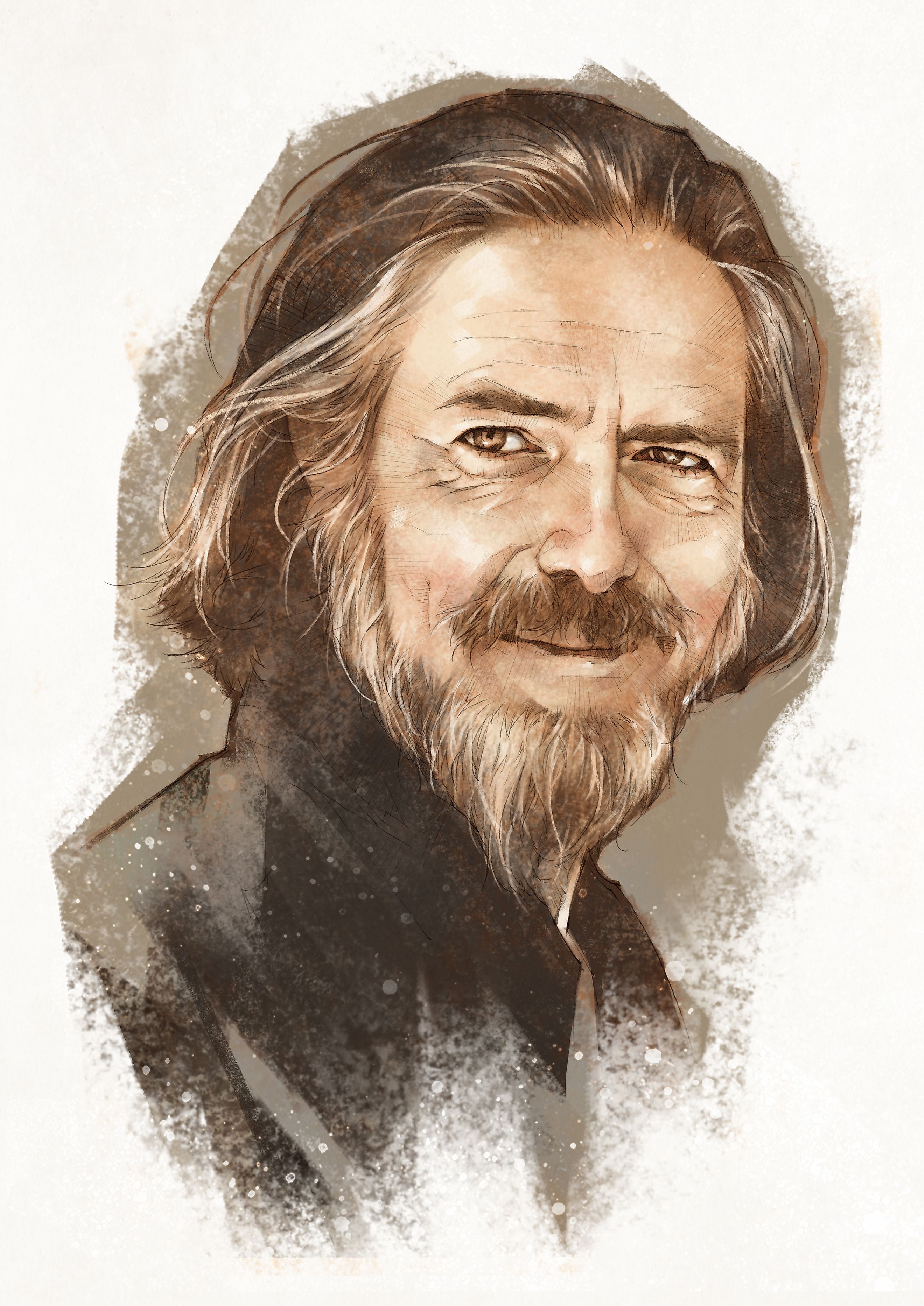 Illustration of Alan Watts. Image by Sarawut Itsaranuwut via Shutterstock.com