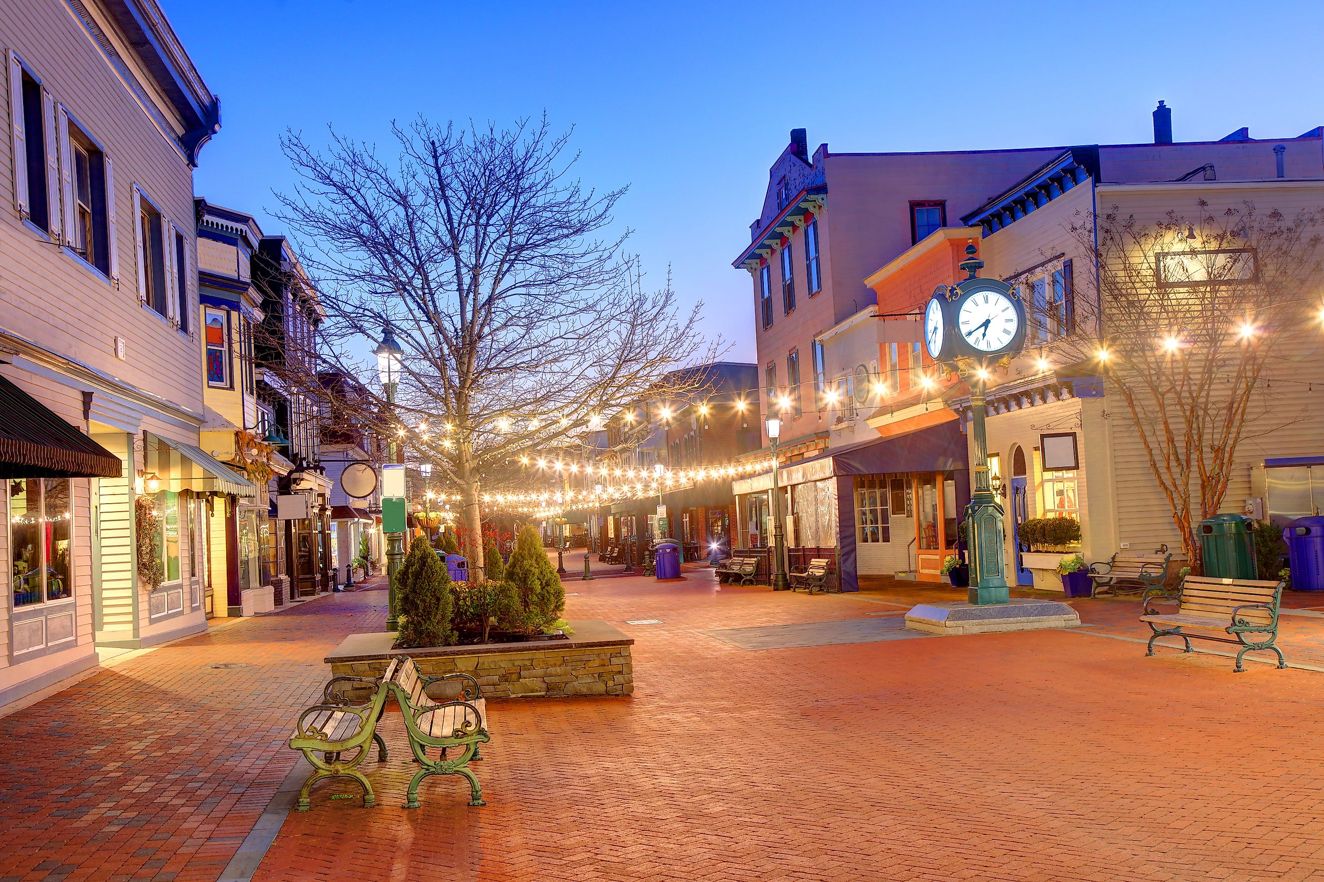 Downtown Cape May, New Jersey