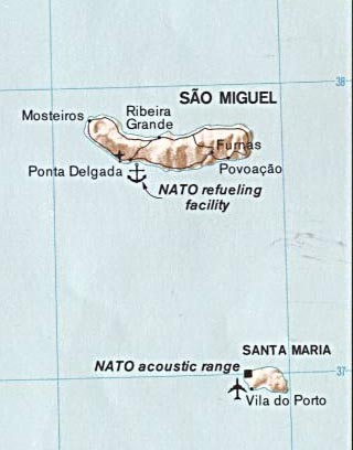 Azores Map - Map of Azores, Azores Outline Map - World Atlas