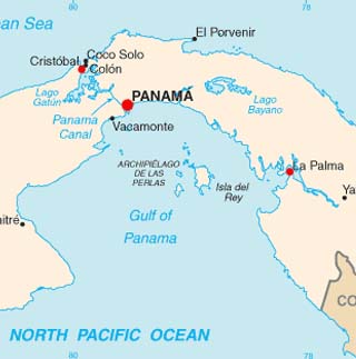 Panama Latitude, Longitude, Absolute and Relative Locations - World Atlas