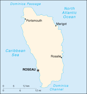 Grenada CIA Map