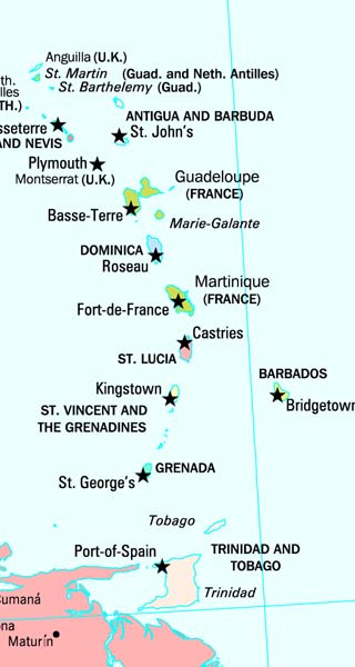 Montserrat Maps Including Outline and Topographical Maps - Worldatlas.com