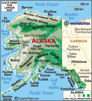 Downtown Ketchikan Alaska Map