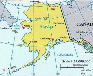 Alaska Latitude, Longitude, Absolute and Relative Locations - World Atlas