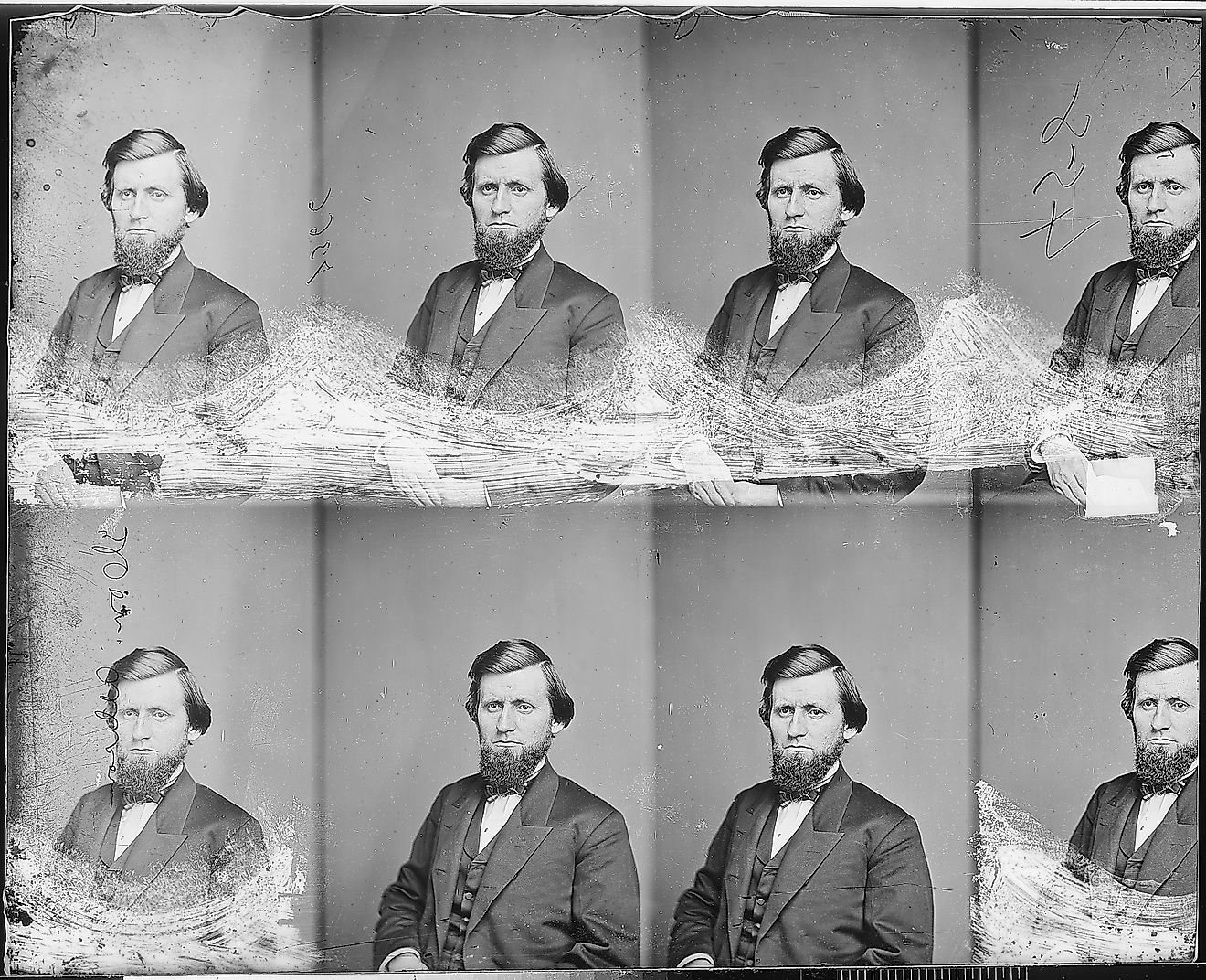 William B. Allison, who later became a senator, helped raise Iowa regiments during the Civil War.